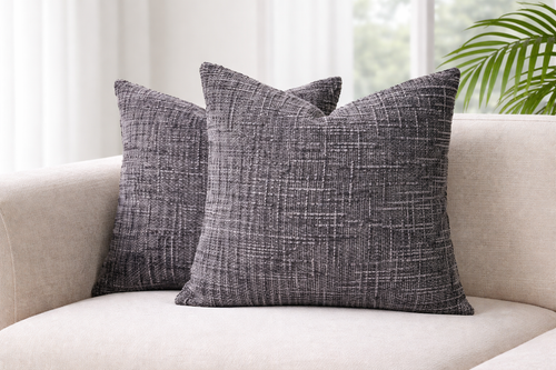 2er-Set Leinen-Kissenbezüge